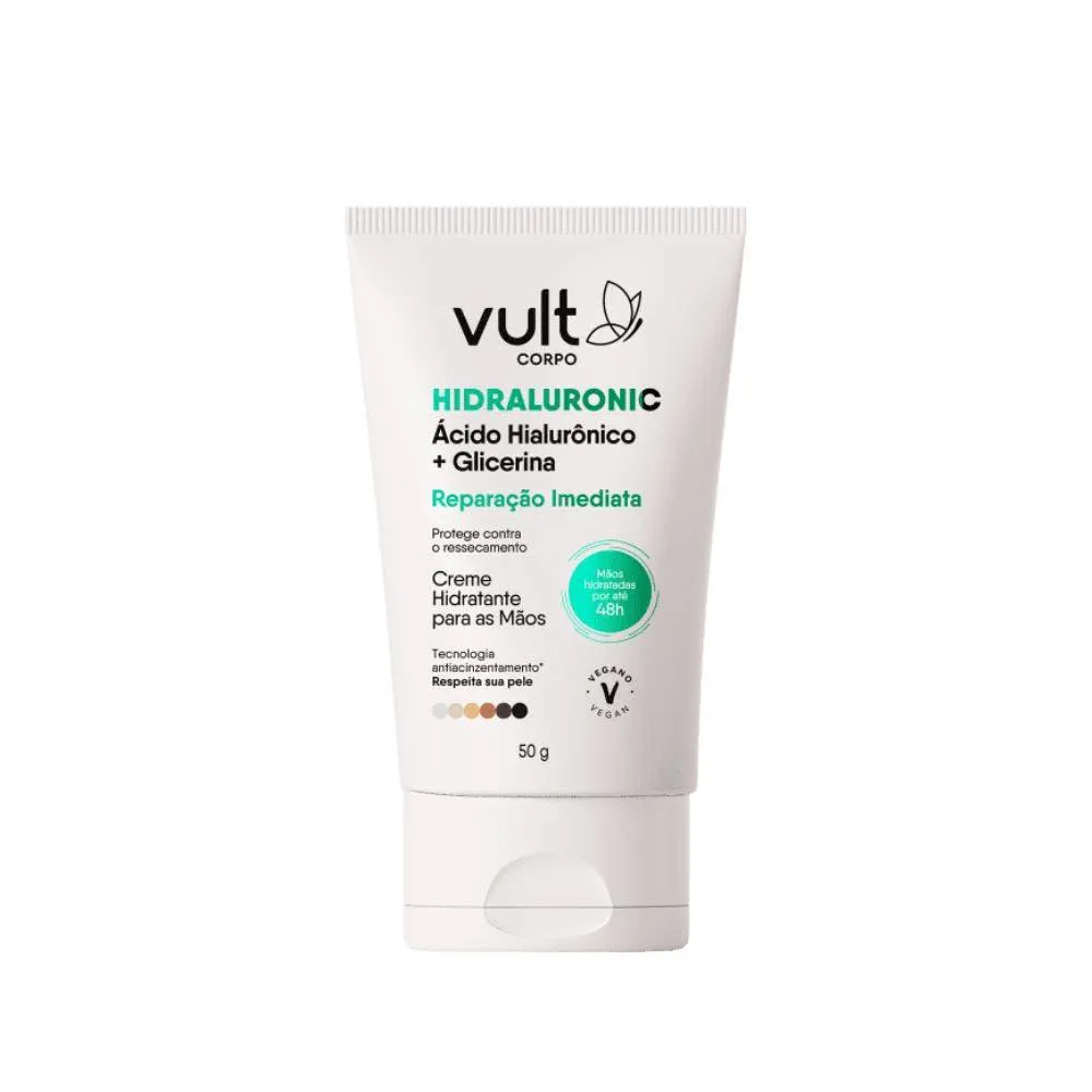 CREME DE MãOS VULT GLICERINA 50G