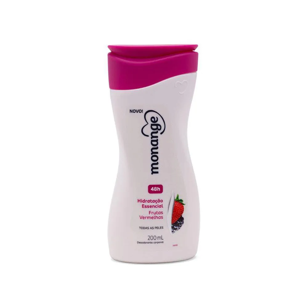 HIDRATANTE DESODORANTE MONANGE HIDRATAçãO NUTRITIVA FRUTAS VERMELHAS 200ML