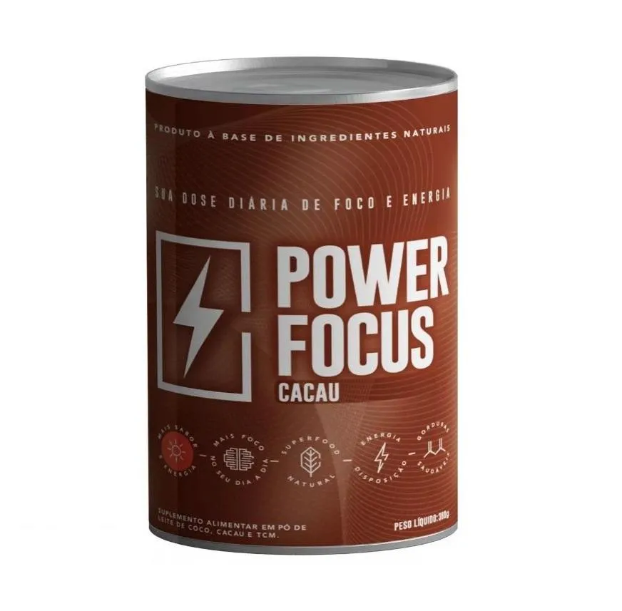 POWER FOCUS CACAU 380G