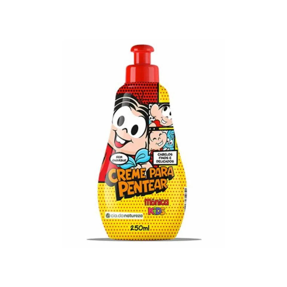 CREME PARA PENTEAR INFANTIL TURMA DA MôNICA CABELO FINO 200ML