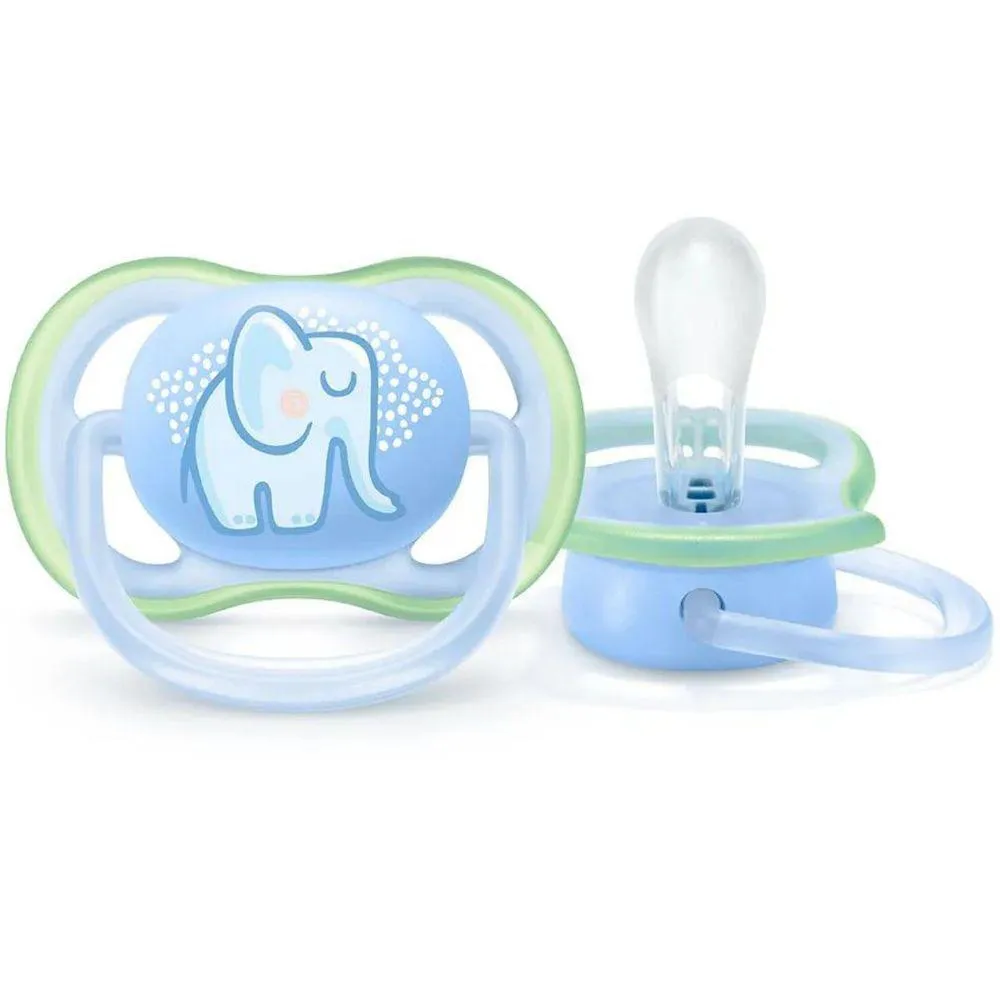 CHUPETA ULTRA AIR UNITARIA ELEFANTE 0-6 MESES -PHILIPS AVENT