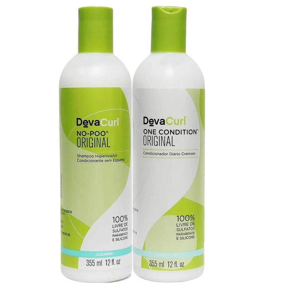 DEVA CURL KIT MANUTENçãO NO POO, ONE CONDITION
