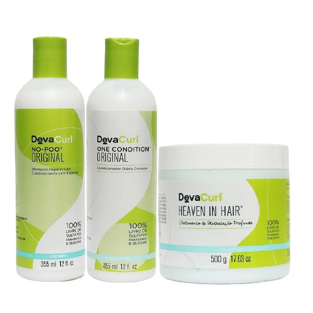 DEVA CURL ORIGINAL 2X355ML E HEAVEN IN HAIR 500G