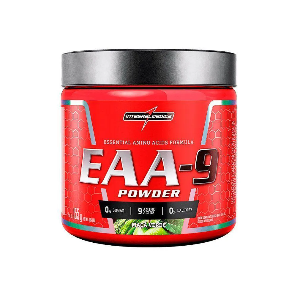 AMINOACIDO 9 EAA 155G MAçã VERDE INTEGRALMEDICA