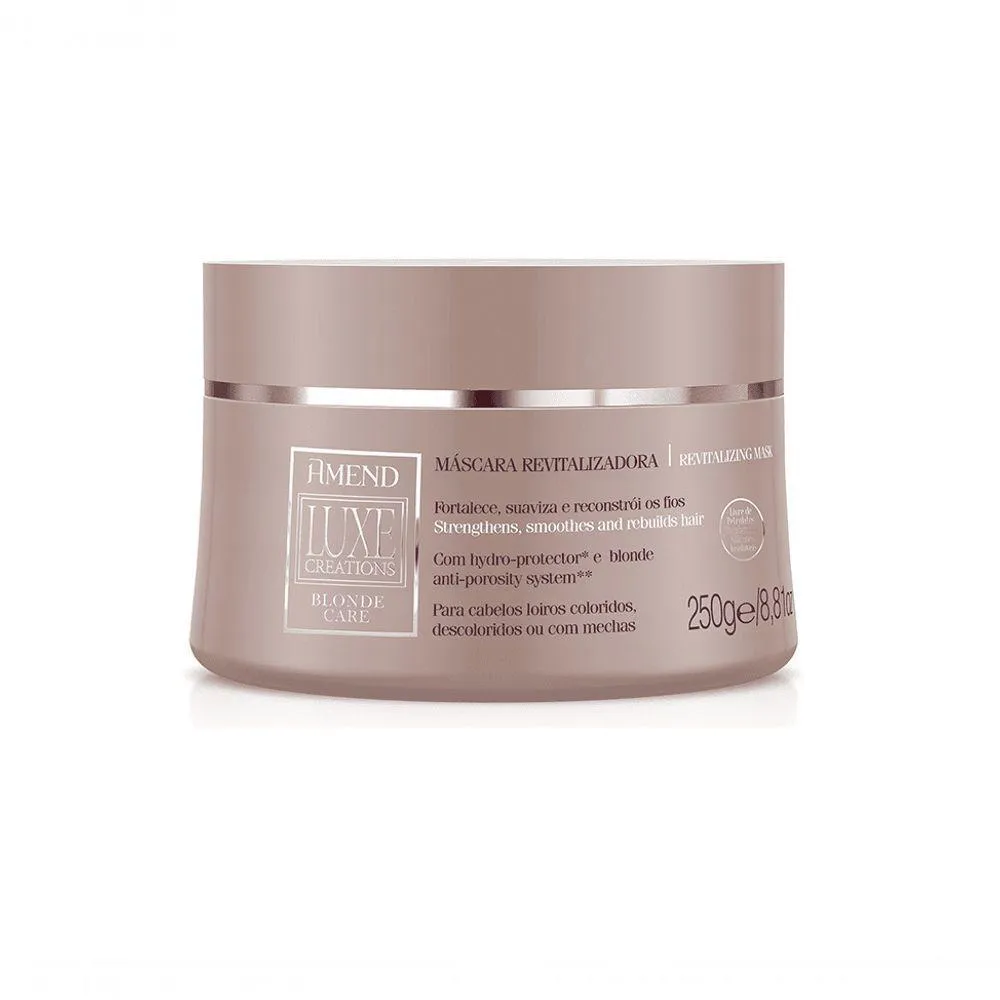 MáSCARA AMEND LUXE CREATIONS BLONDE CARE 250G