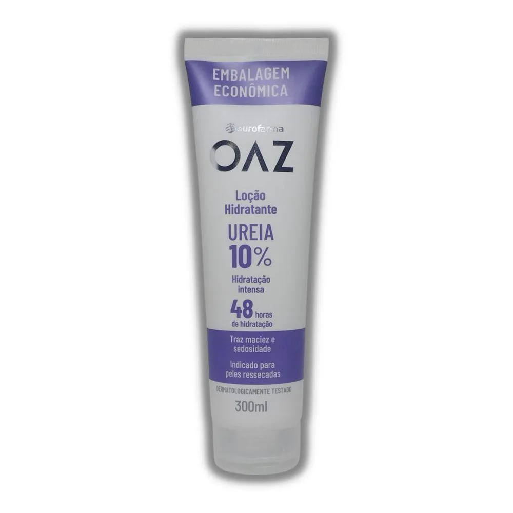 LOçãO HIDRATANTE UREIA 10% EUROFARMA OAZ COM 300ML