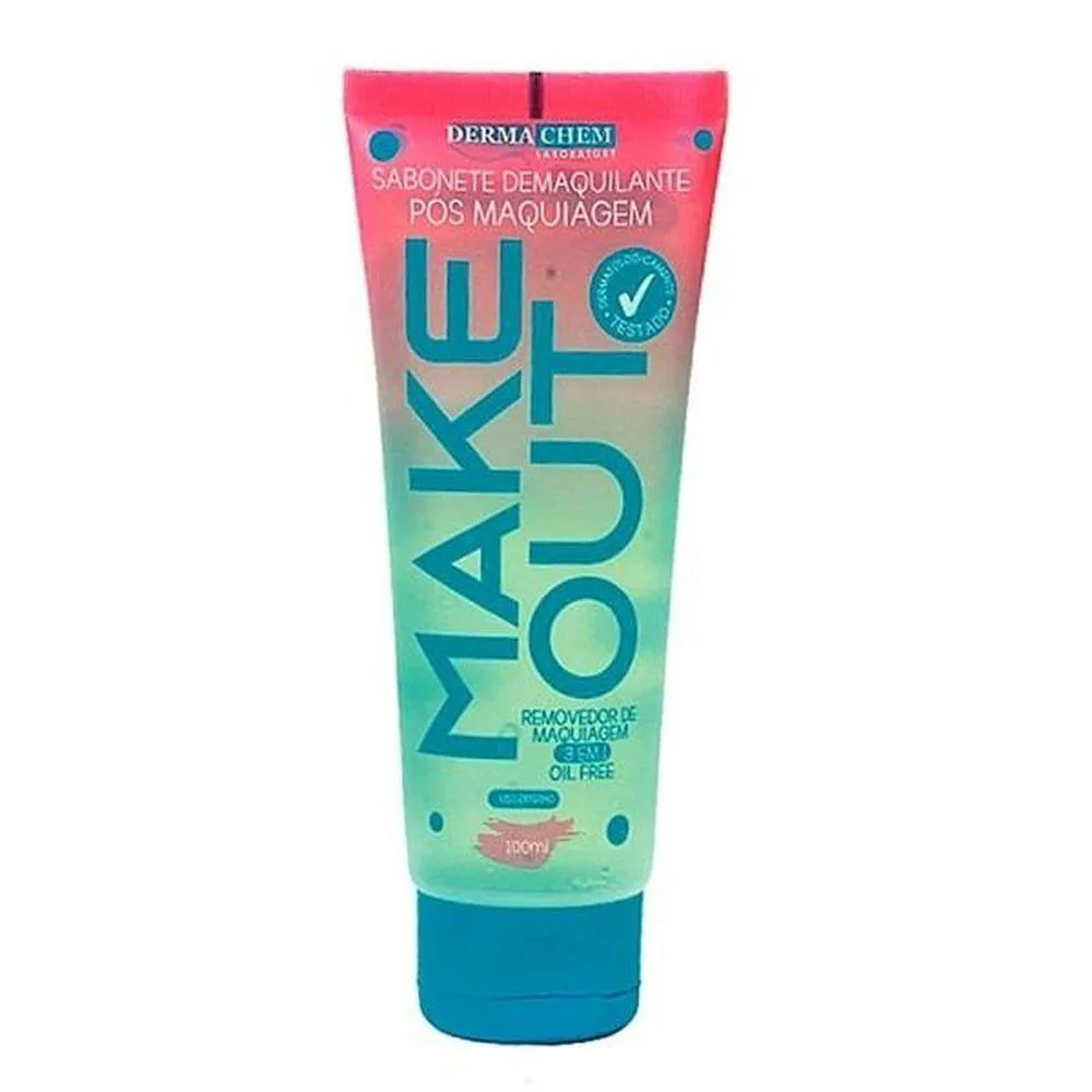 SABONETE DEMAQUILANTE MAKE OUT DERMACHEM 100ML