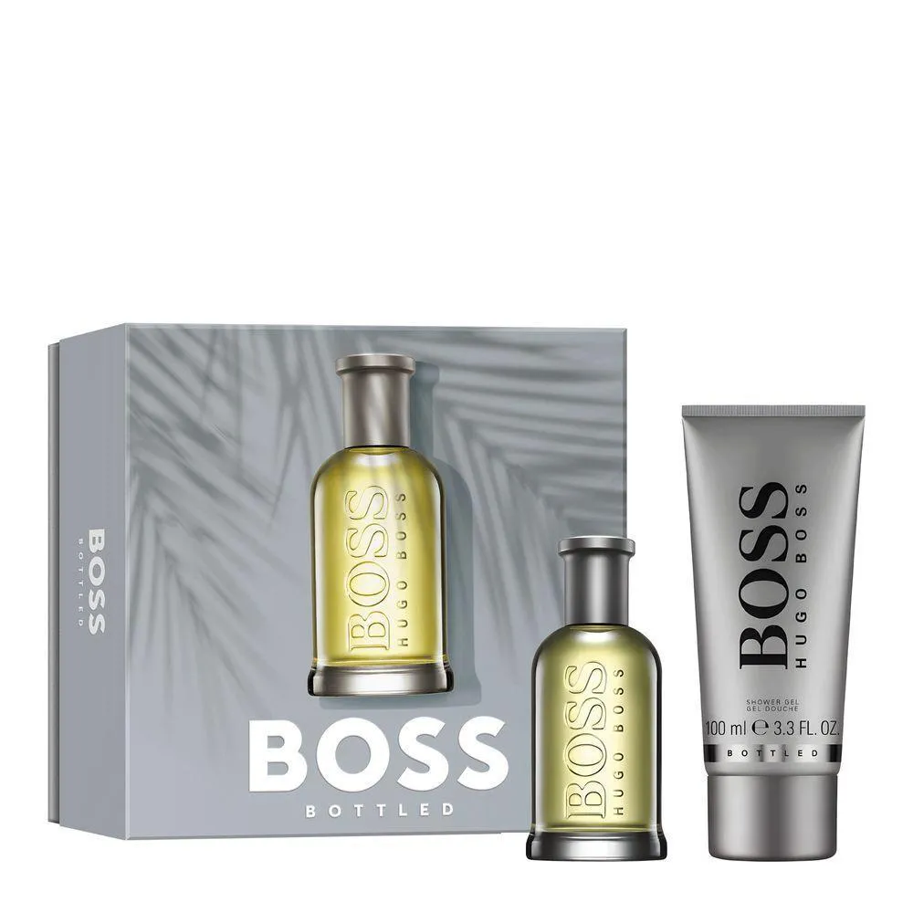 Kit Boss Bottled Hugo Boss Eau de Toilette 50ml + Gel de Banho 100ml - Masculino