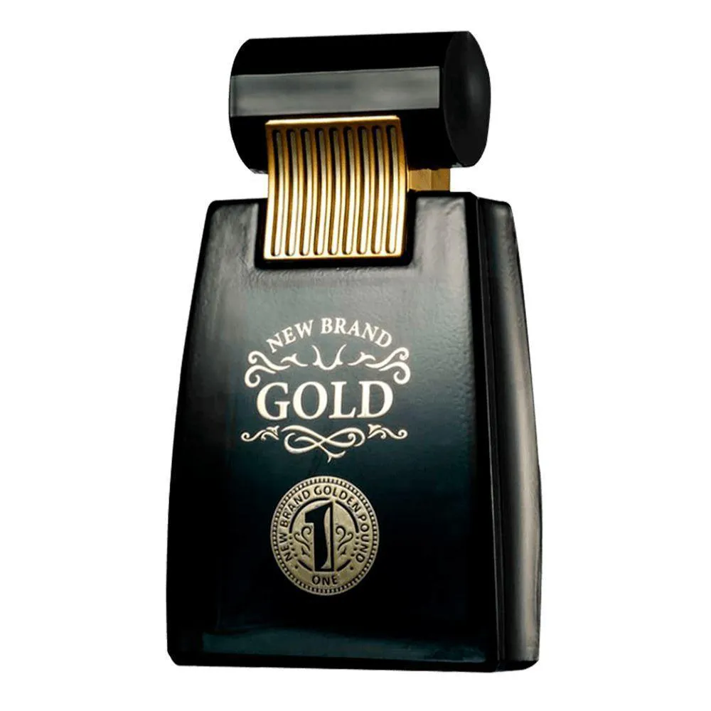 NEW BRAND GOLD EAU DE TOILETTE - PERFUME MASCULINO 100ML
