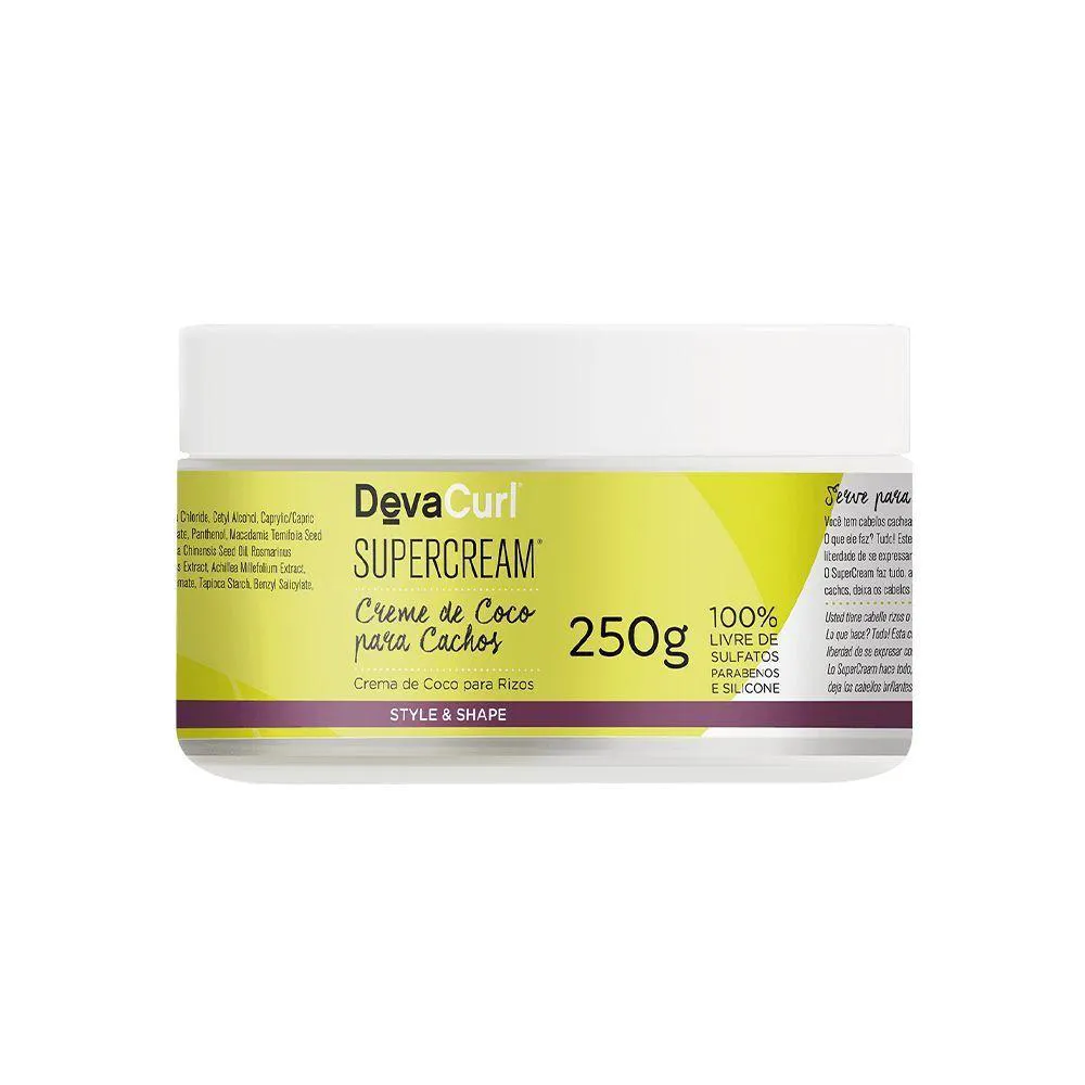 DEVA CURL SUPERCREAM - ATIVADOR DE CACHOS 250G