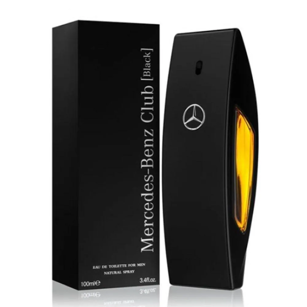Black Mercedes-Benz Club Eau de Toilette 100ml - Perfume Masculino
