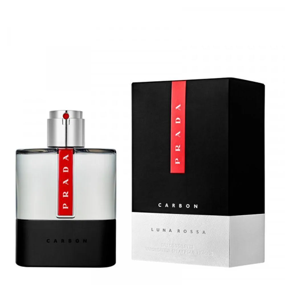 Luna Rossa Carbon Prada Eau de Toilette 150ml - Perfume Masculino