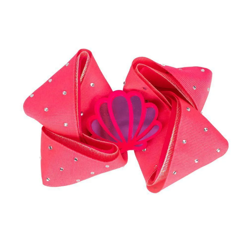 PRESILHA LAçO CONCHA ROSA PINK