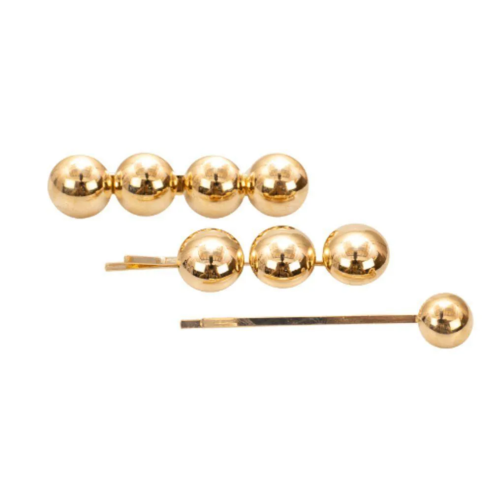 KIT DE 3 PRESILHAS BICO DE PATO E GRAMPO JOANA DOURADO