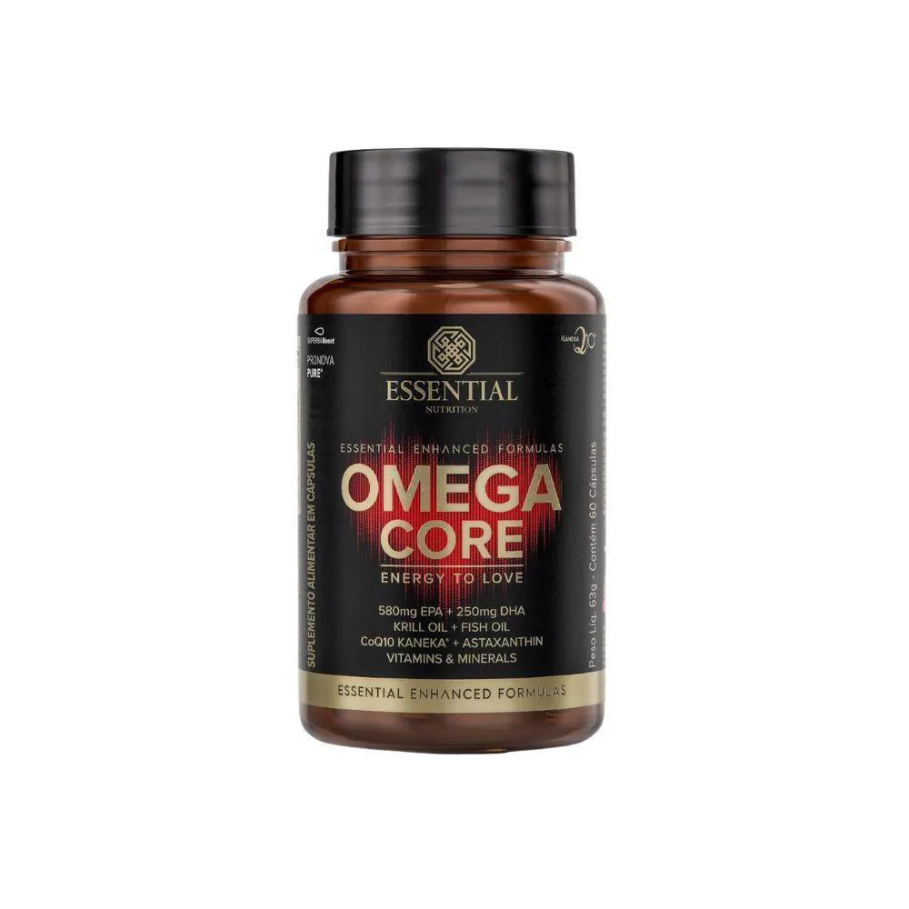 ÔMEGA CORE 60 CAPS - ESSENTIAL NUTRITION
