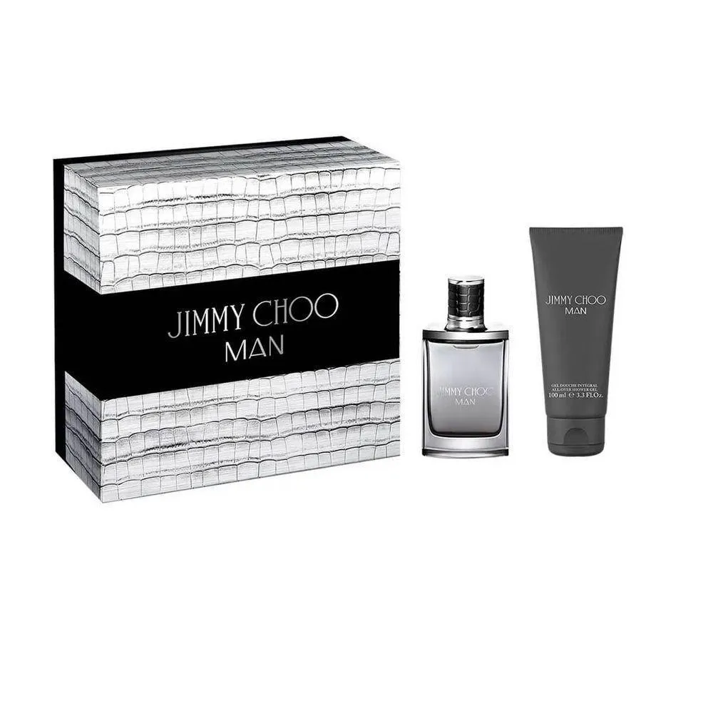 Kit Man Jimmy Choo Eau De Toilette 50ml - Perfume Masculino + Gel de Banho 100ml