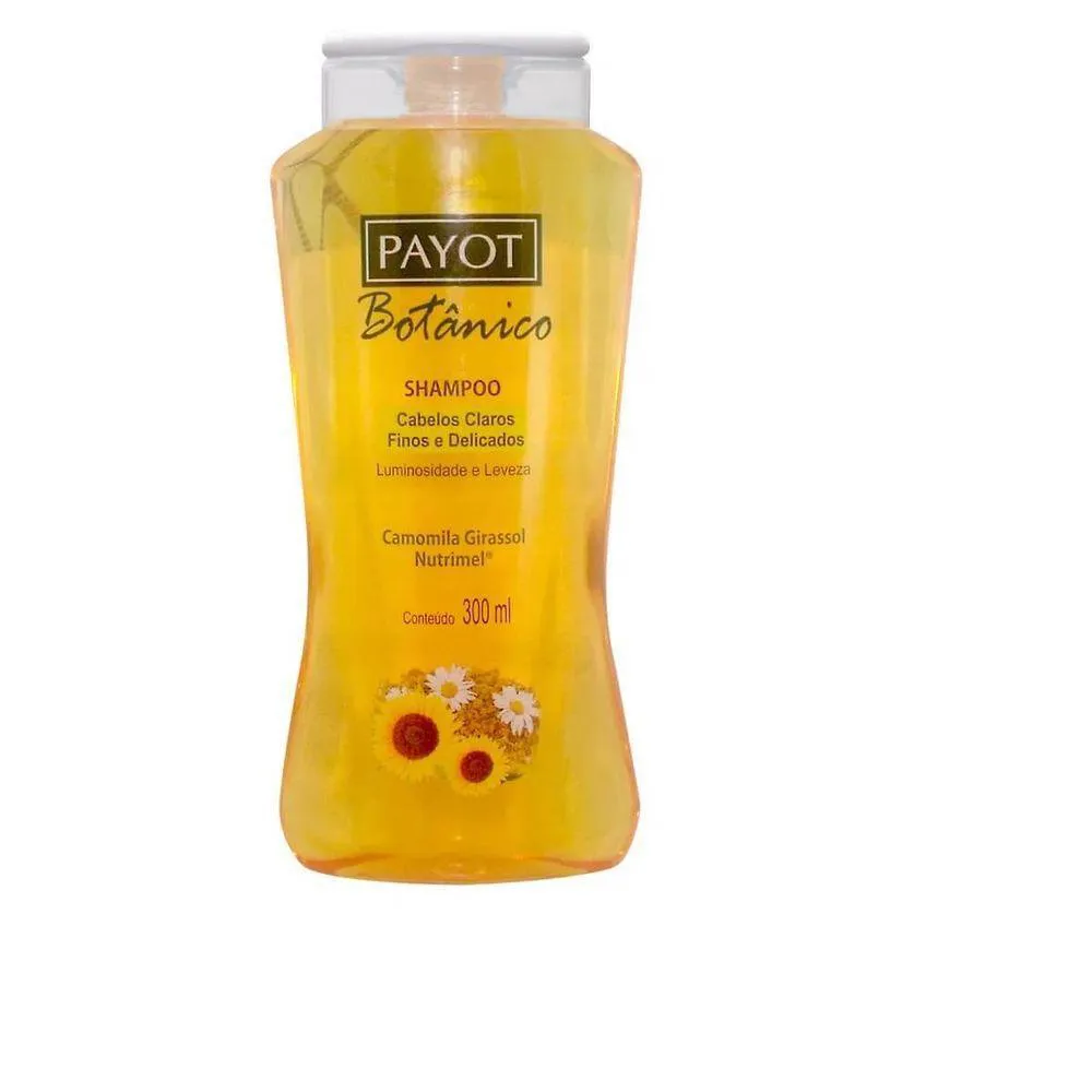 PAYOT BOTâNICO CAMOMILA, GIRASSOL E NUTRIMEL SHAMPOO 300ML