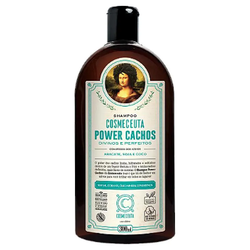 Shampoo Cosmeceuta Power Cachos Nutrição 300ml