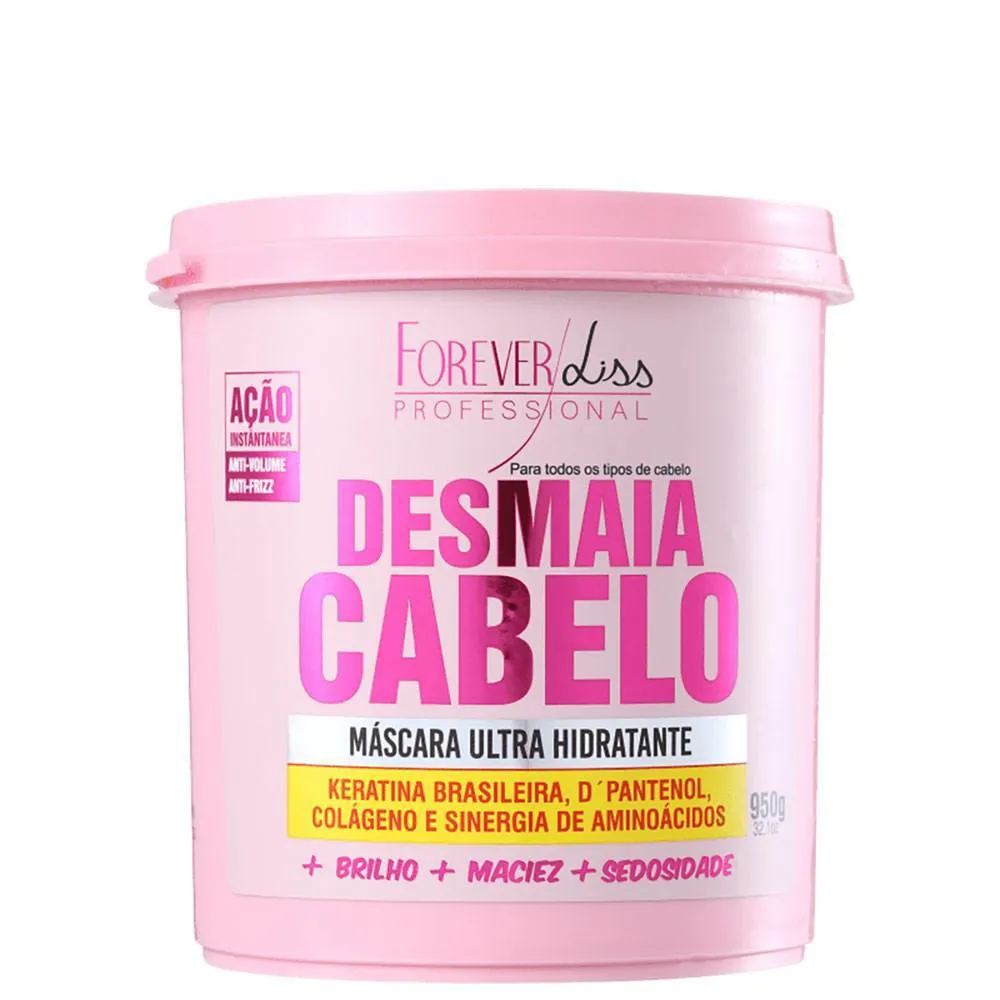 FOREVER LISS DESMAIA CABELO MáSCARA ULTRA HIDRATANTE 950G
