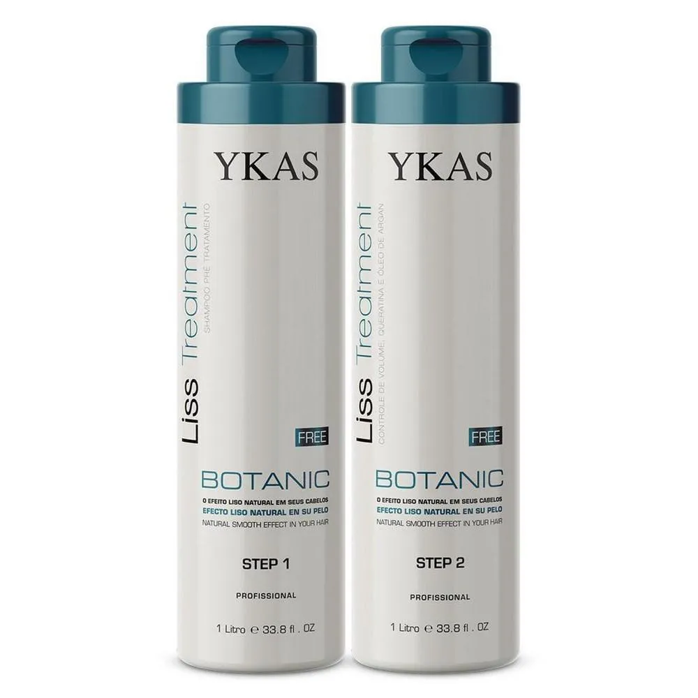 YKAS BOTANIC ESCOVA PROGRESSIVA FORMOL FREE (2 X 1 LITRO)