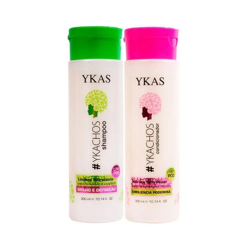 YKAS YKACHOS (SHAMPOO 300ML + CONDICIONADOR 300ML)