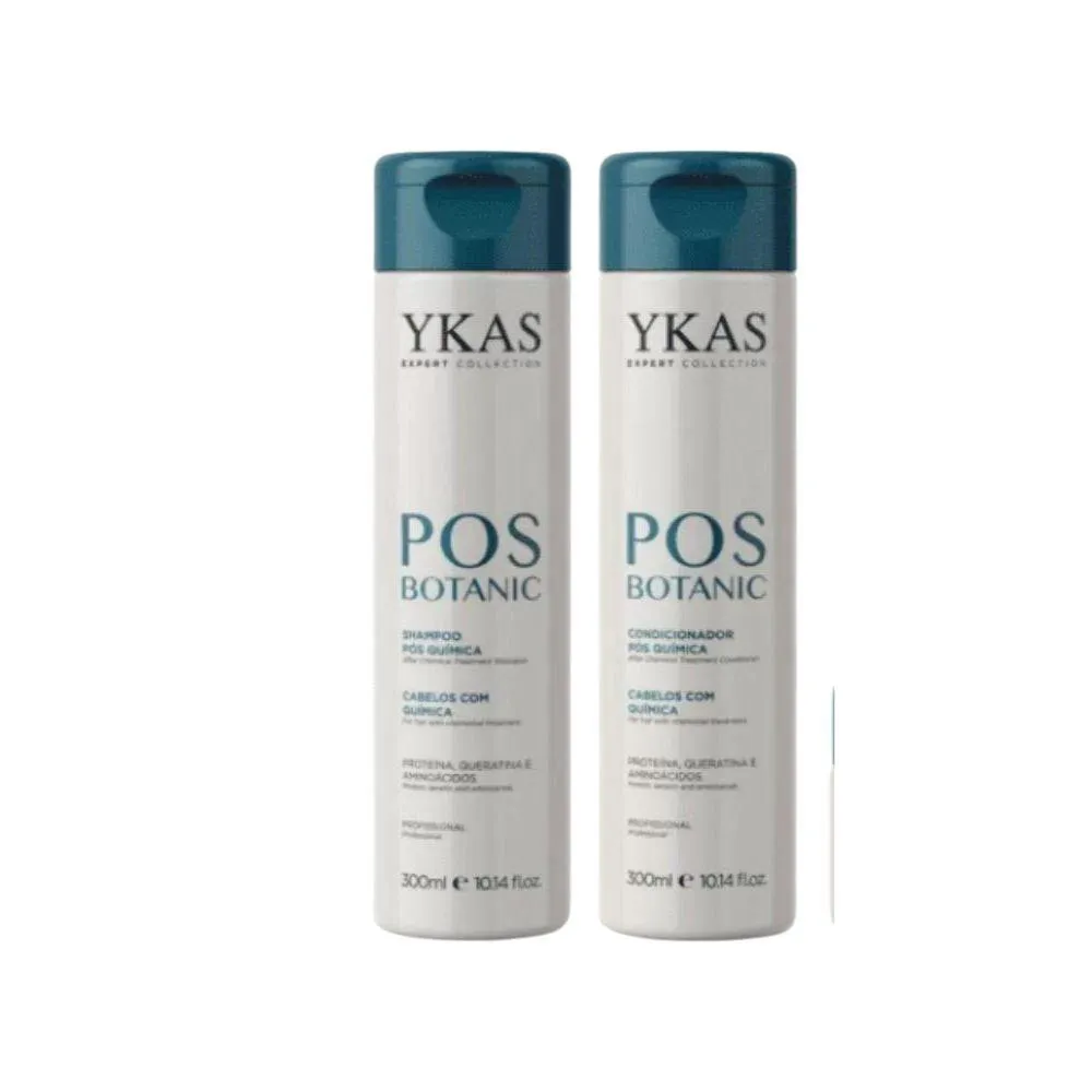 YKAS BOTANIC PóS QUíMICA SHAMPOO + CONDICIONADOR