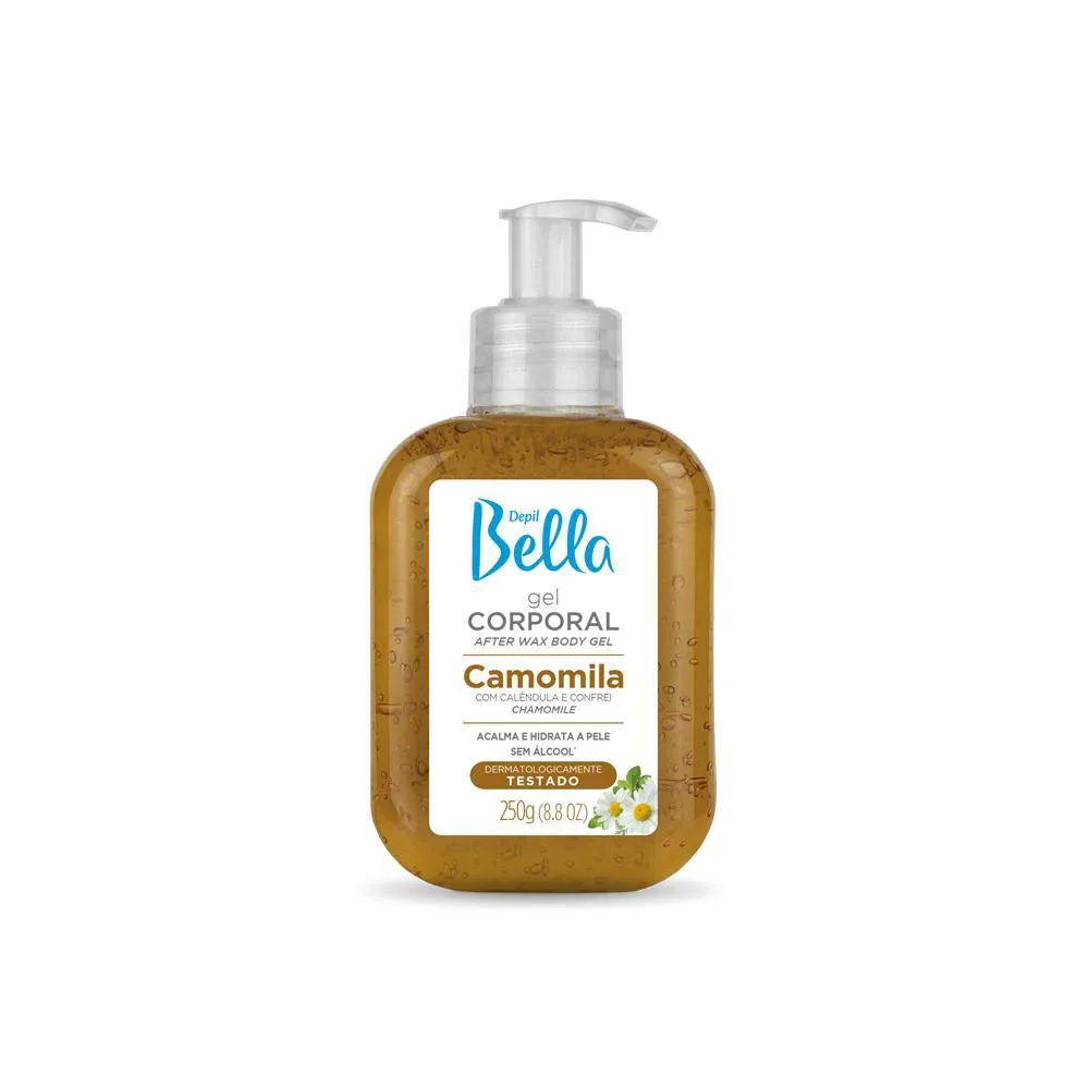 DEPIL BELLA GEL CORPORAL CAMOMILA 250G