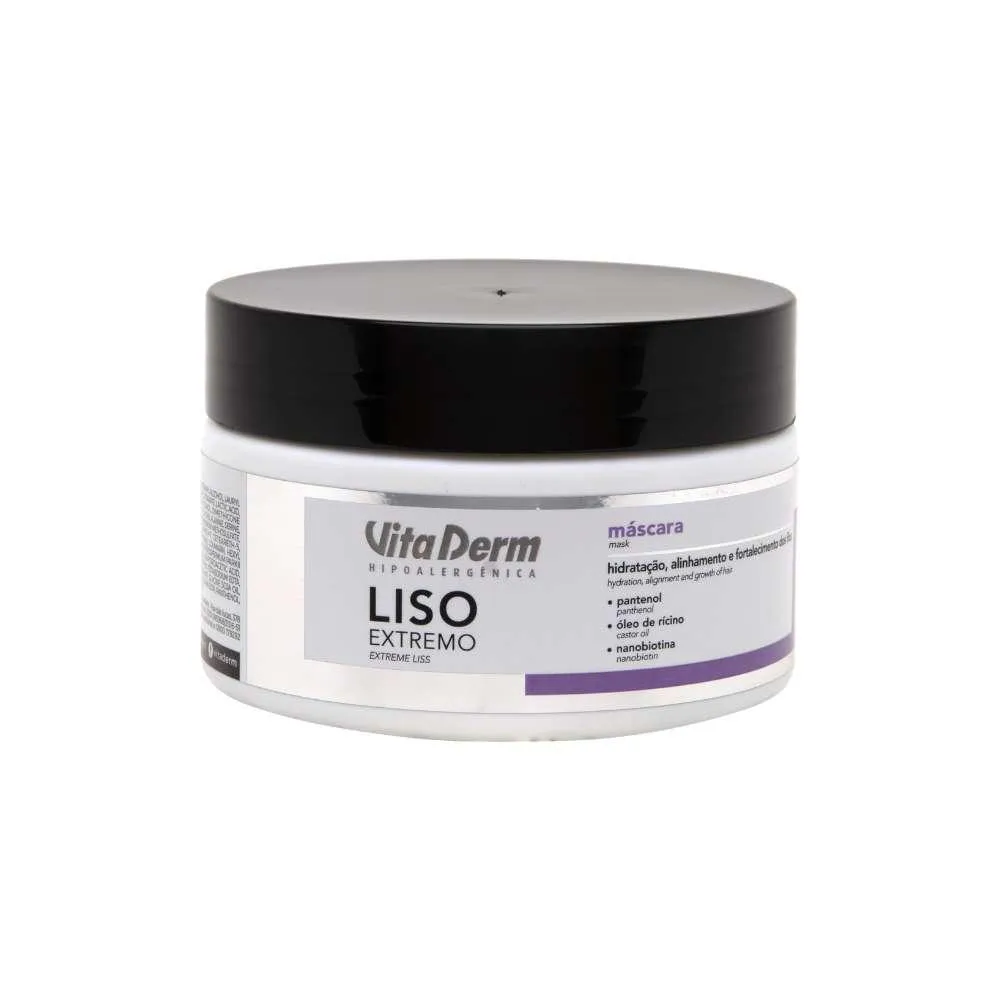 VITA DERM LISO EXTREMO MáSCARA CAPILAR 220G