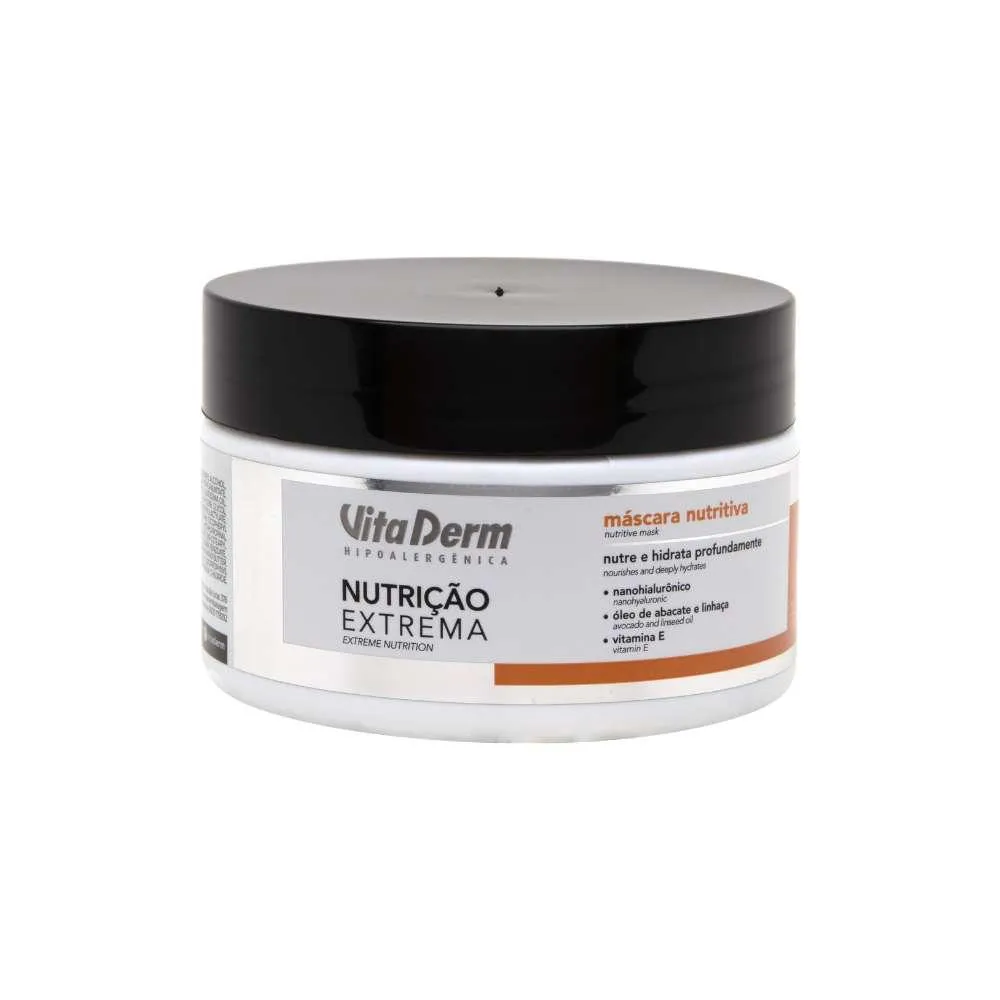 VITA DERM NUTRIçãO EXTREMA MáSCARA CAPILAR 220G
