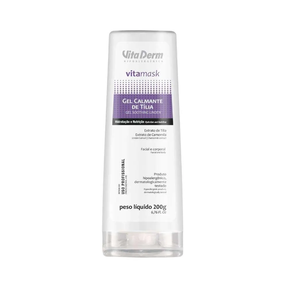 VITA DERM VITA MASK GEL CALMANTE DE TíLIA MáSCARA FACIAL 200G