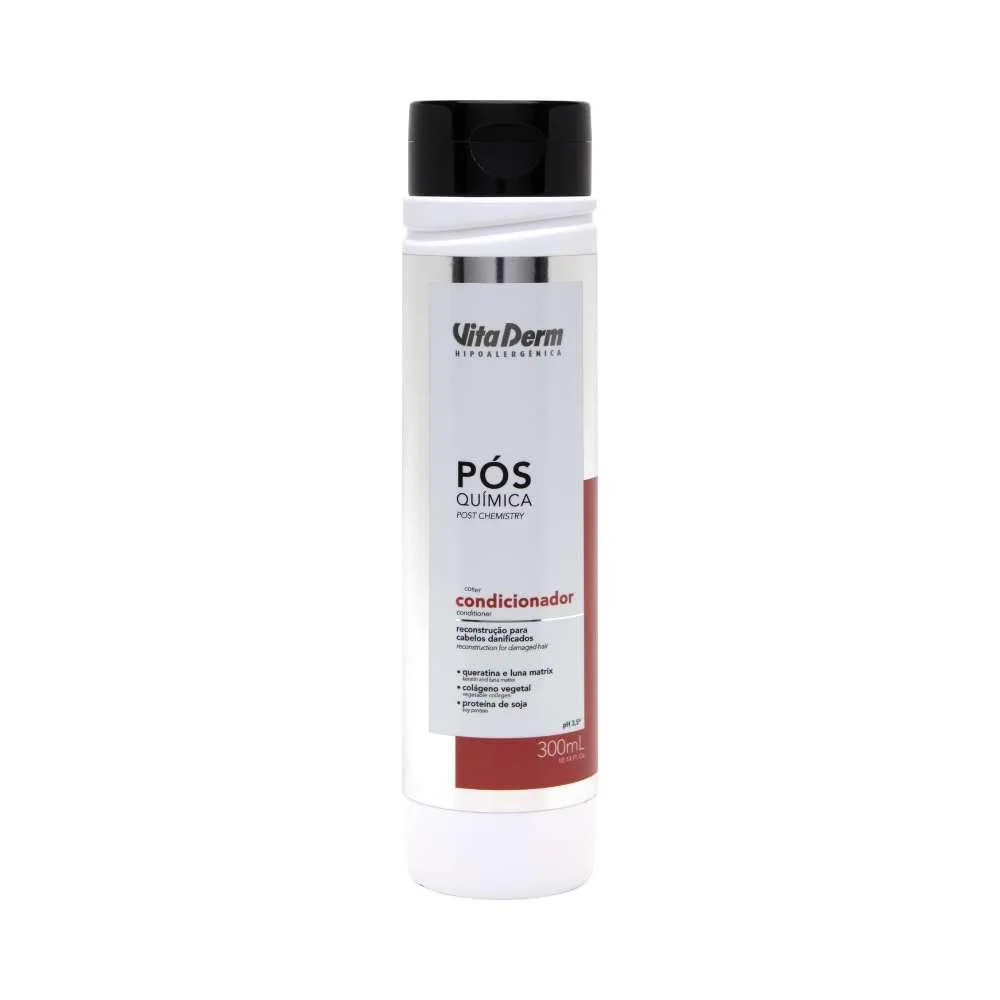 VITA DERM PóS QUíMICA CONDICIONADOR 300ML