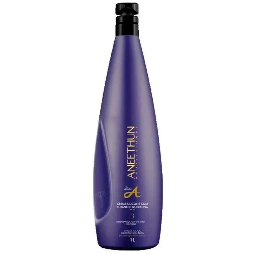 Condicionador Aneethun Linha A Creme de Silicone Hidratante 1000ml
