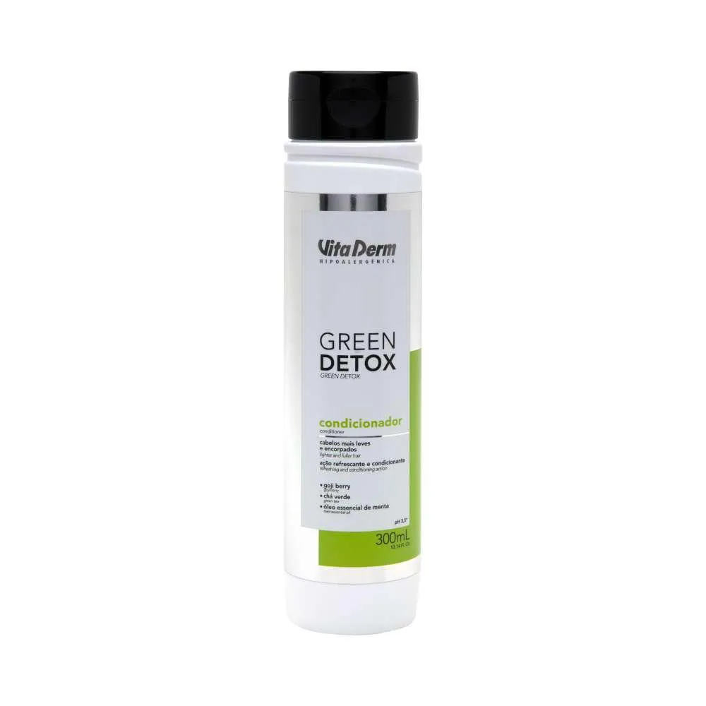 VITA DERM GREEN DETOX CABELOS OLEOSOS CONDICIONADOR 300ML