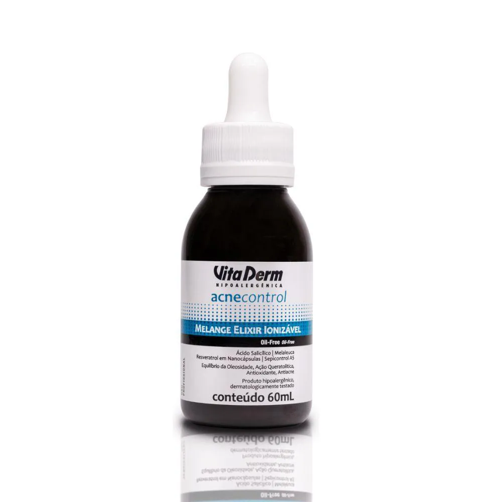 VITA DERM ACNE CONTROL MELANGE ELIXIR IONIZáVEL 60ML