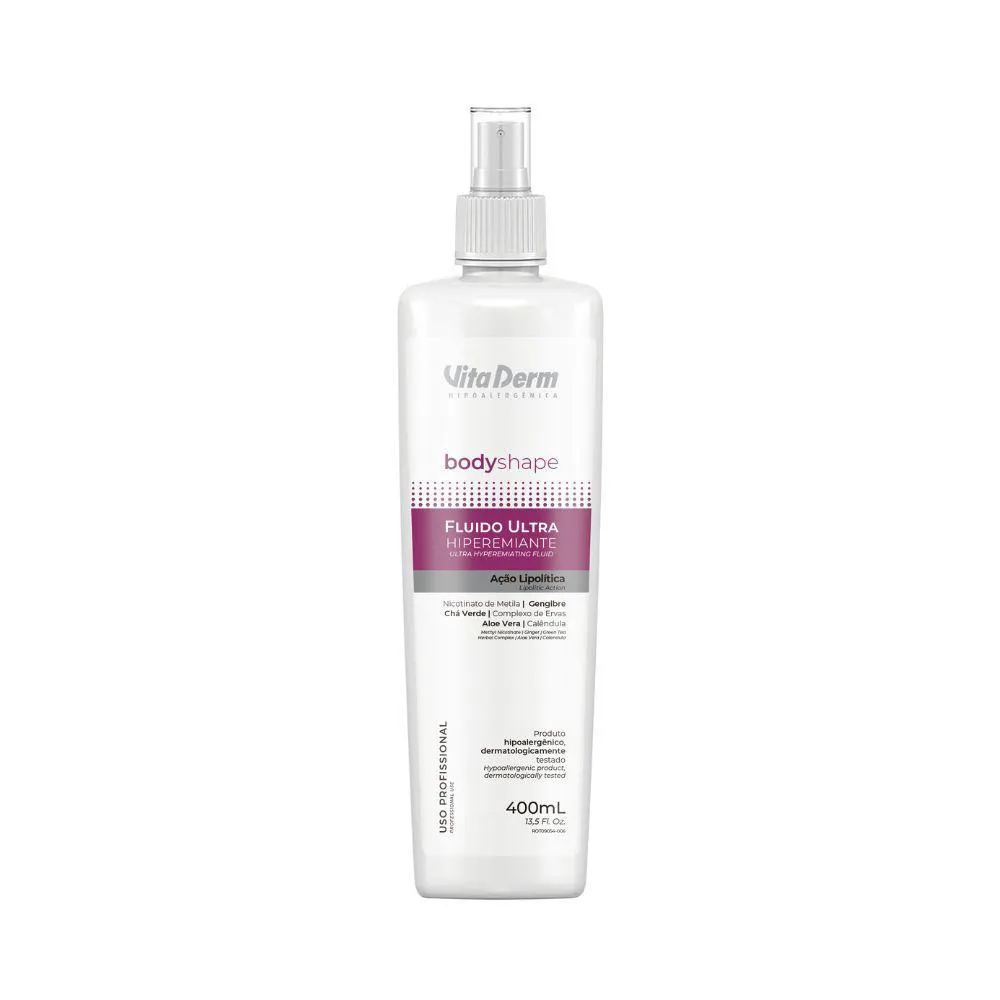 VITA DERM BODY SHAPE FLUíDO ULTRA HIPERIMIANTE 400ML