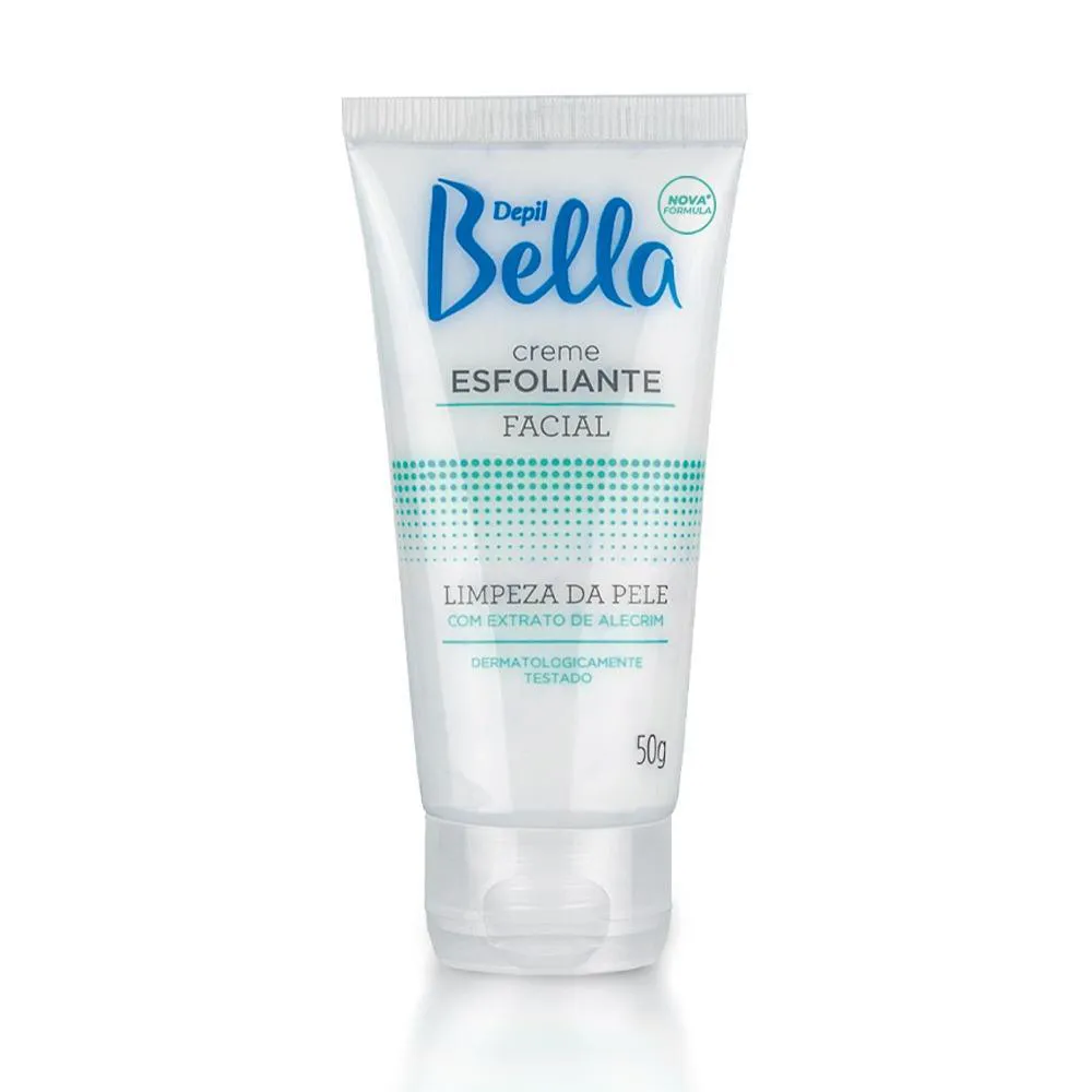 DEPIL BELLA CREME ESFOLIANTE FACIAL EXTRATO DE ALECRIM 50G
