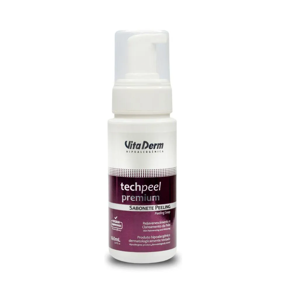 VITA DERM TECH PEEL PEELING SABONETE FACIAL 160ML