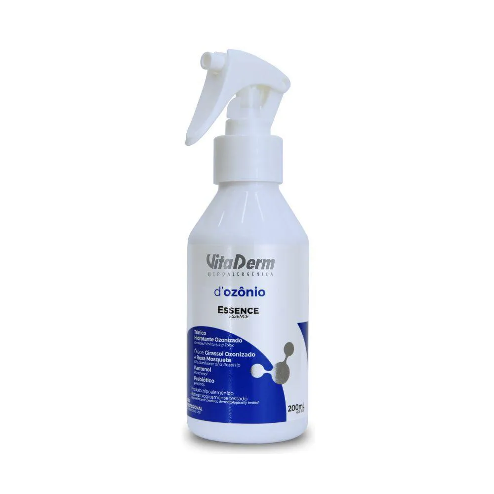 VITA DERM D´OZôNIO ESSENCE TôNICO HIDRATANTE OZONIZADO 200ML