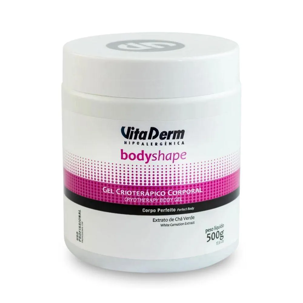 VITA DERM BODY SHAPE GEL CRIOTERáPICO CORPORAL 500G