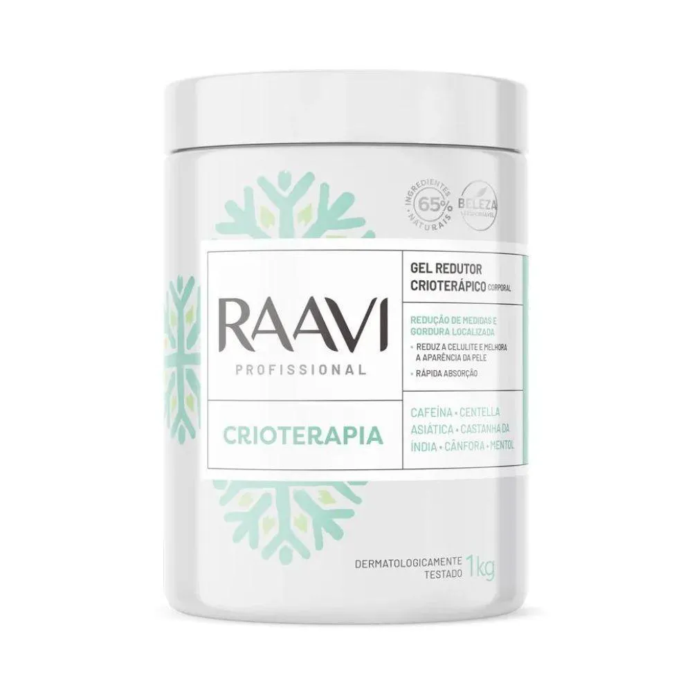 RAAVI GEL REDUTOR CRIOTERAPIA 1KG