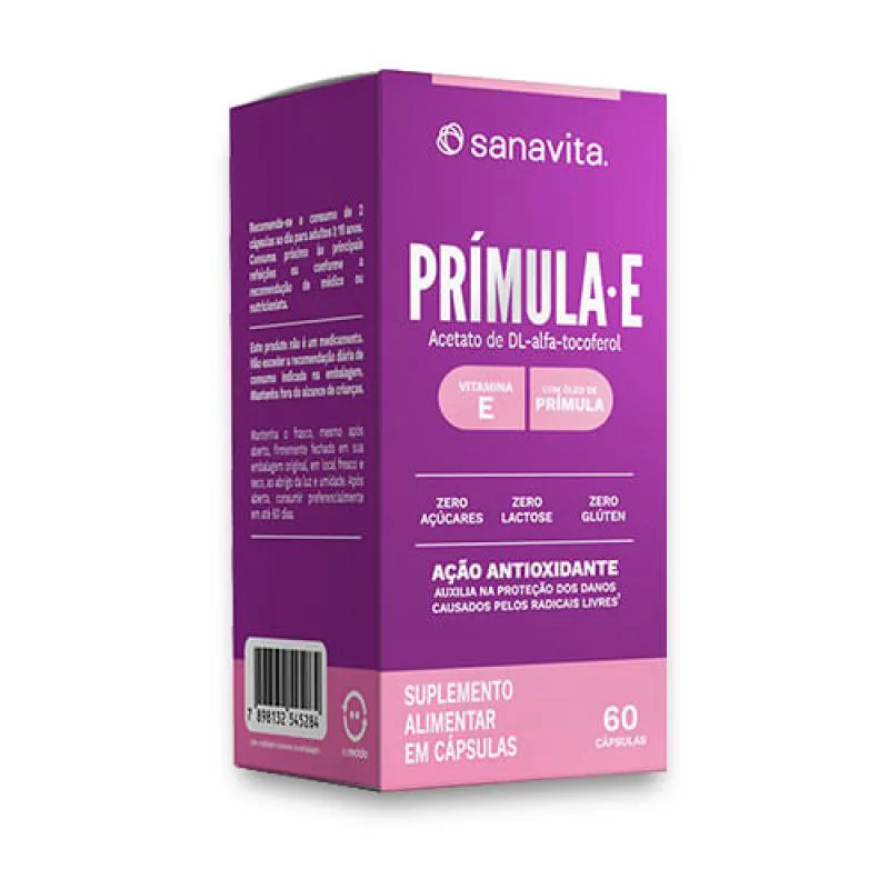 PRíMULA-E FRASCO. 60 CáPSULAS