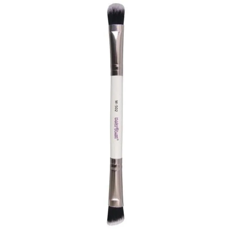 KIT C/12 UN - W502 - PINCEL DUPLO PARA SOMBRA - LINHA W - MACRILAN