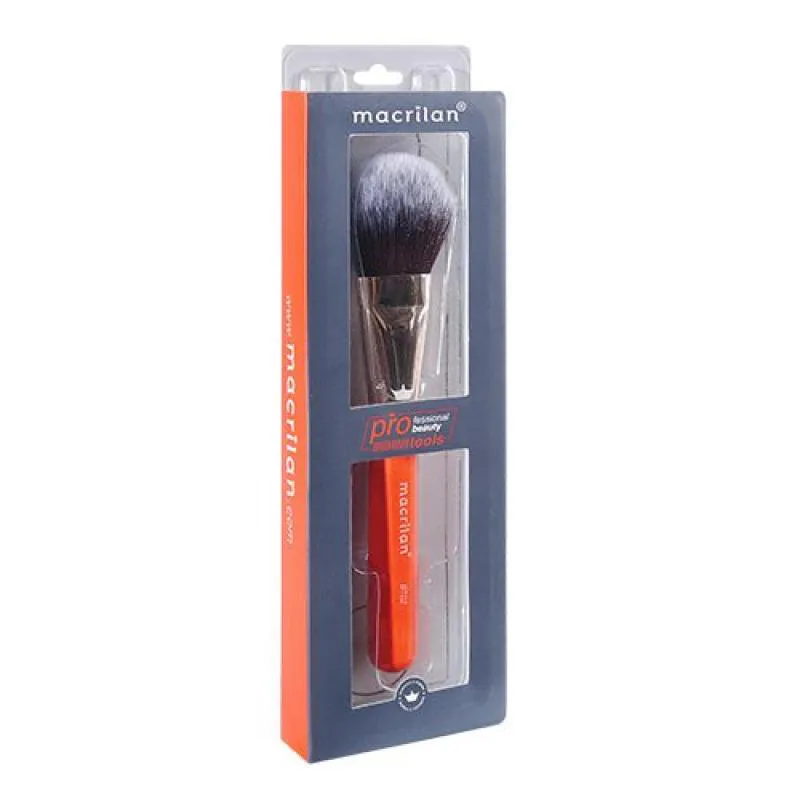 BT02 - PINCEL PROFISSIONAL PARA Pó CONTORNO E ILUMINADOR - LINHA BEAUTY TOOLS - MACRILAN