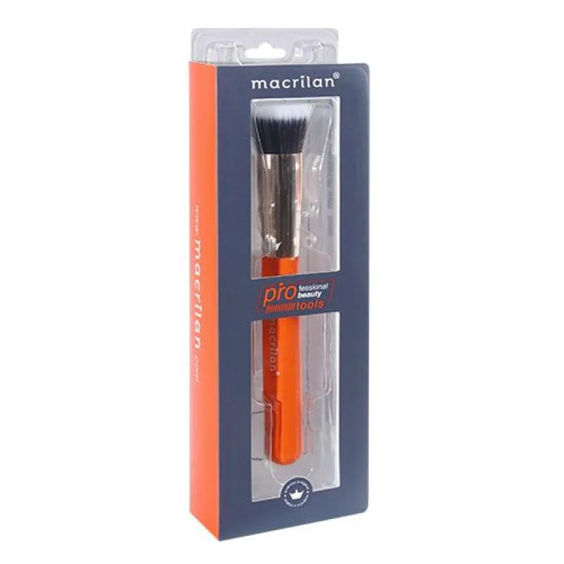 BT04 - PINCEL PROFISSIONAL DUO FIBER KABUKI - LINHA BEAUTY TOOLS - MACRILAN