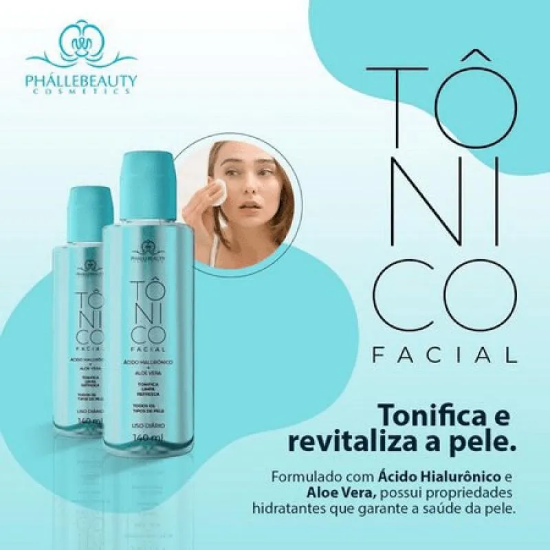 TôNICO FACIAL PH090 PHáLLEBEAUTY