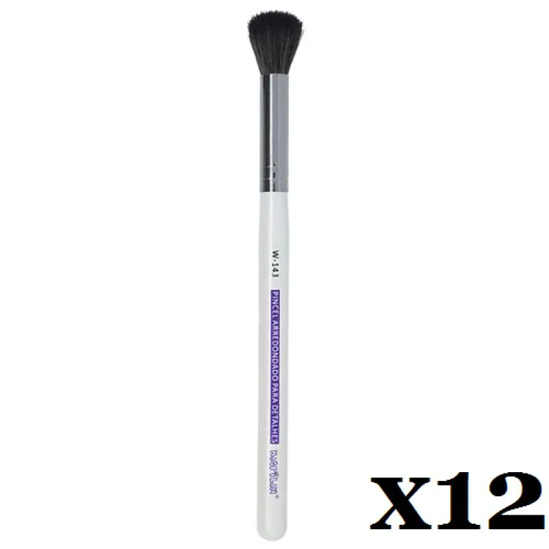 CAIXA C/ 12 UND. - PINCEL W143 PROFISSIONAL ARREDONDADO PARA DETALHES MACRILAN – LINHA W