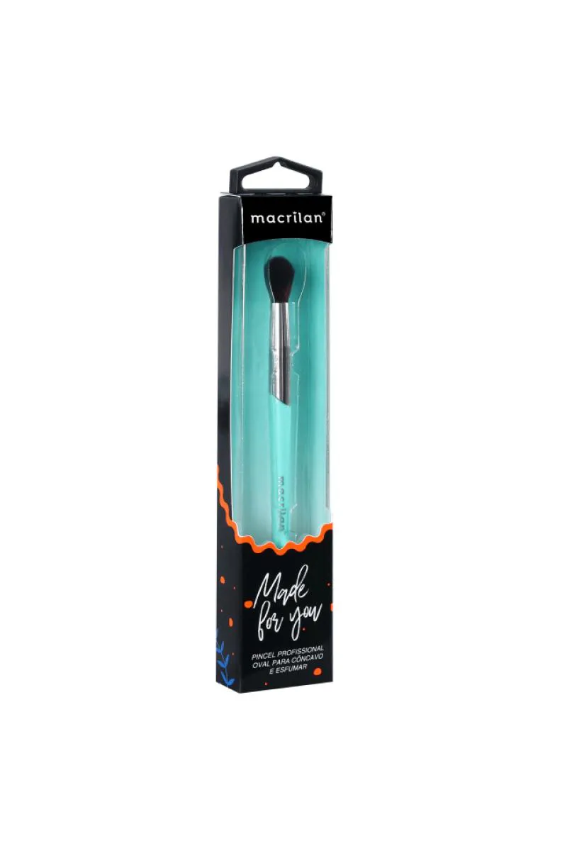 KIT C/6 UN - MY11 - PINCEL PARA ESFUMAR PEQUENO - MACRILAN - MADE FOR YOU
