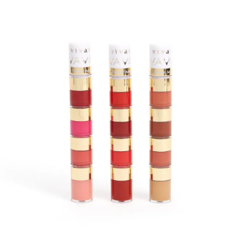 KIT C/6 UN - LIP TOWER MATTE - VIVAI - 3074.4.1