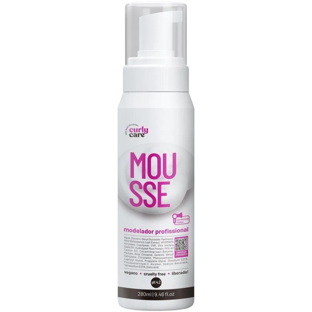 MOUSSE MODELADOR DE CACHOS CURLY CARE 280ML
