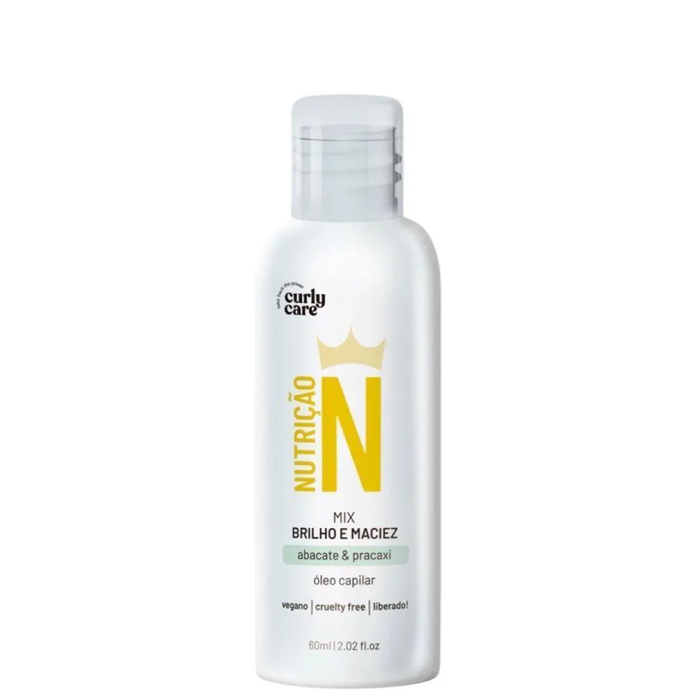 OLEO CAPILAR MIX BRILHO E MACIEZ CURLY CARE 60ML